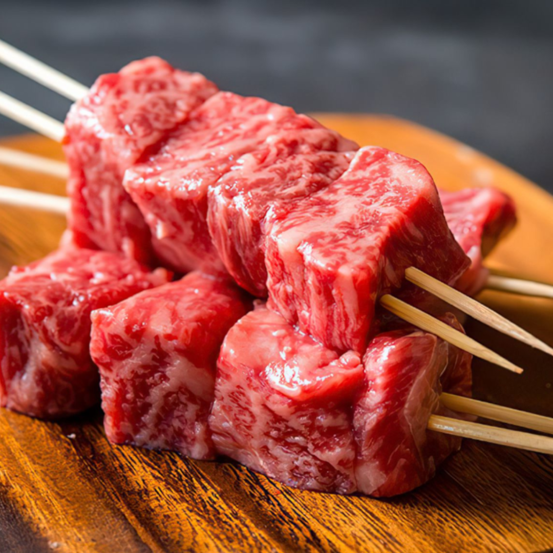 Colis de viande de boeuf avec viande à fondue (à brochette) - race