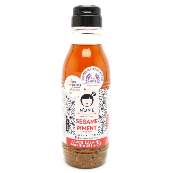 Sauce salade et marinade au sésame et piment du Japon 500ml