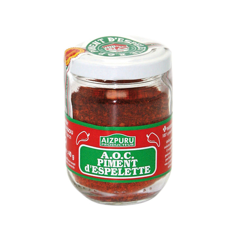 Piment d'Espelette AOP poudre 40g