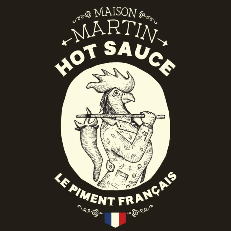 Sauce piquante Foudre pur piment Habanero français - Force 9/12 - 100g - Marbled Beef