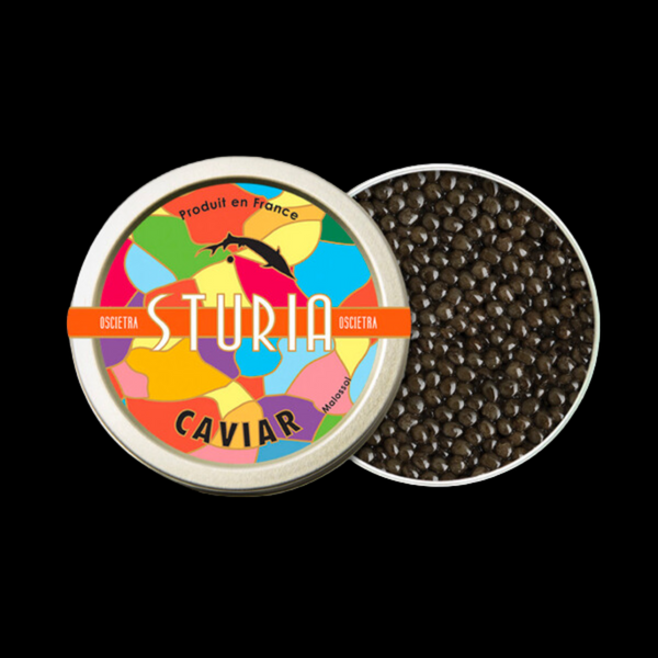 Caviar d'Aquitaine Oscietra Sturia