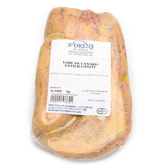 Lobe Foie Gras de Canard Français Confit ±700g