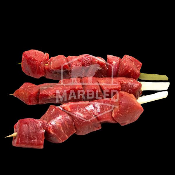 Brochettes de Boeuf Galice Extra Mat. 35J x3 - Marbled Beef