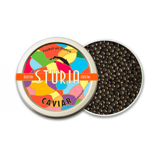 Caviar d'Aquitaine Oscietra Sturia