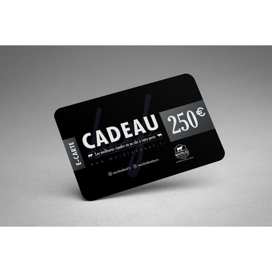 E-Carte Cadeaux Marbled Beef 250€ - Marbled Beef