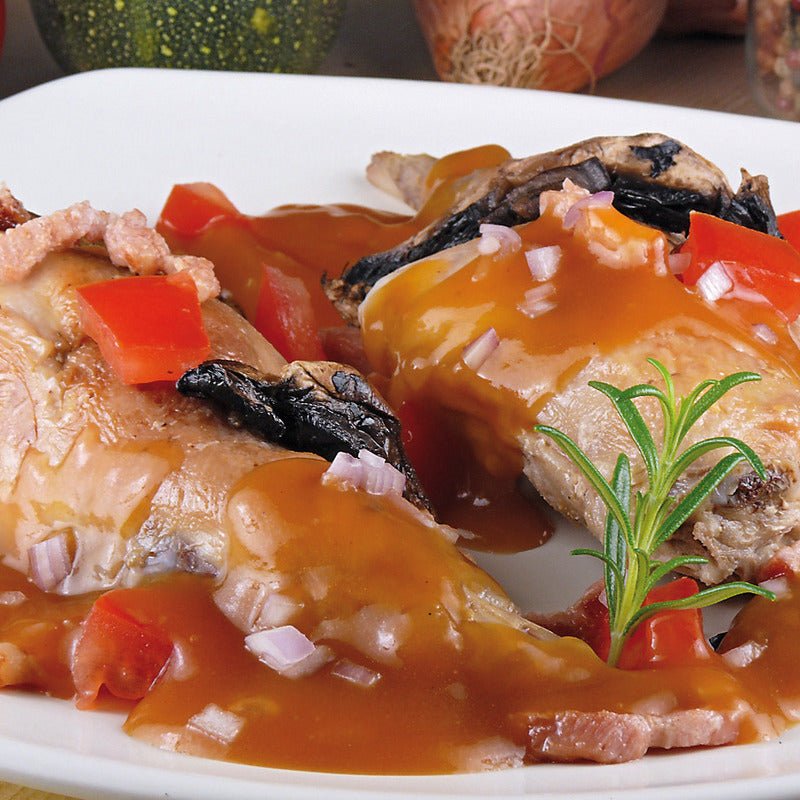 Lapin chasseur une recette traditionnelle base de viande de