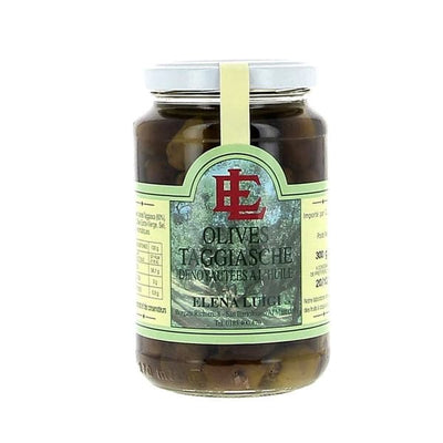 Olives Taggiasche Dénoyautées à l'Huile d'Olive 300g - Marbled Beef