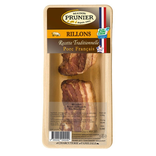 Rillons x2 Le Porc Français 220g - Marbled Beef