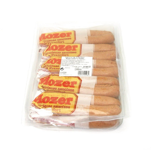 Gupbes 2Pcs Boyau de Hot Dog, Boyau de Saucisse de 8m X 50mm