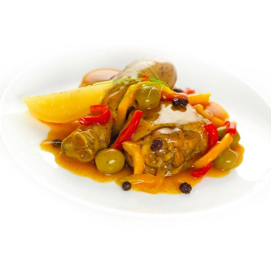 Tajine au poulet, citron, olive et poivron ±2,72kg - Marbled Beef