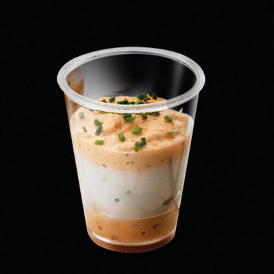 Verrine saumon fromage et concombre x4 - Marbled Beef